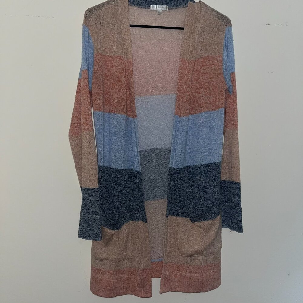 Color Block Cardigan - Picture 3 of 8